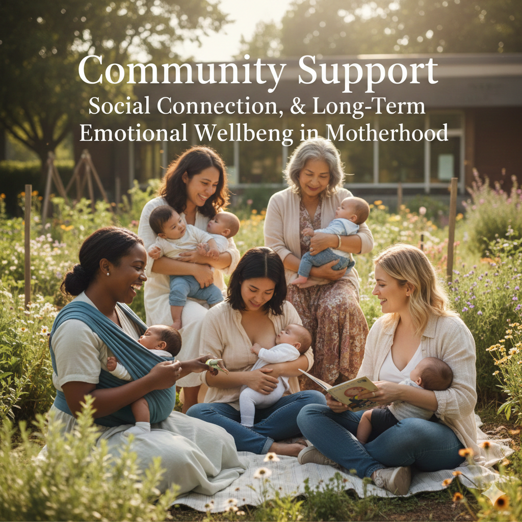 Community Support, Social Connection & Long‑Term Emotional Wellbeing in Motherhood